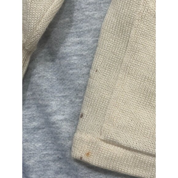 Sweater Shoppe Cardigan Sweaters Men's Size Medium Long Sleeve Tan - Picture 6 of 11